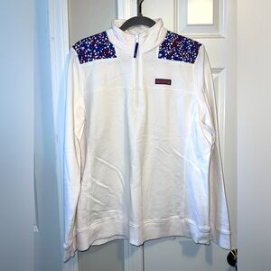 VV Vineyard Vines white patriotic Shep Shirt size XL